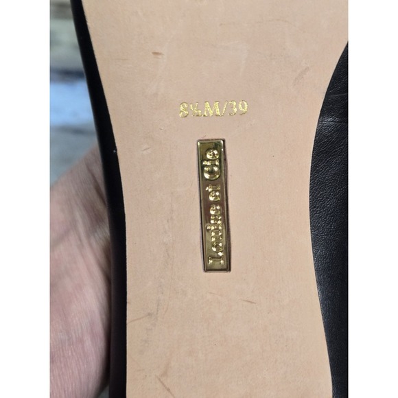 Louise et Cie Jordyna Black Pumps 2.5 Heel Pointed Toe Size 8.5 39 Office - Picture 7 of 12